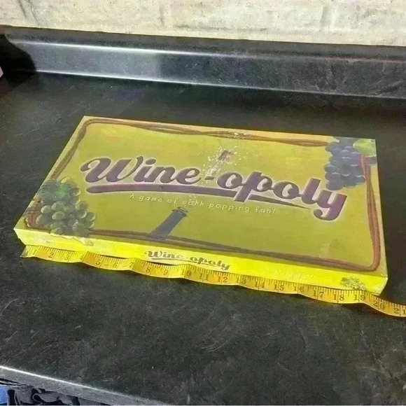 Wineopoly Wine-Opoly Monopoly Board Game NEW Factory Sealed USA Late for the Sky - Picture 6 of 7
